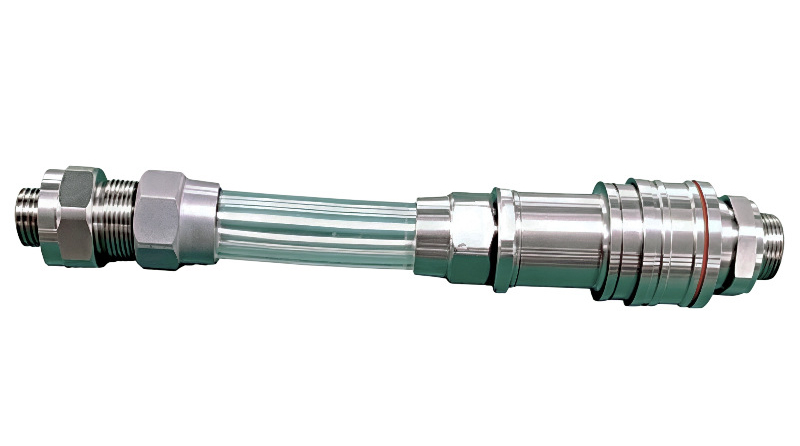 Self-Sealing Ball-Sleeve Connector — Supercomputer GPU Liquid Cooling (-20°C to 150°C)