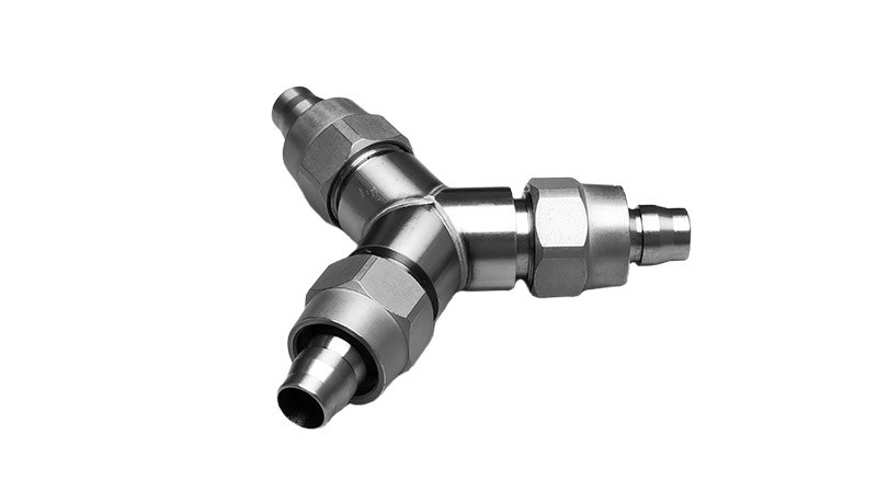 Self-Locking Quick-Release Fluid Connector — 20mm, Multi-Fluid