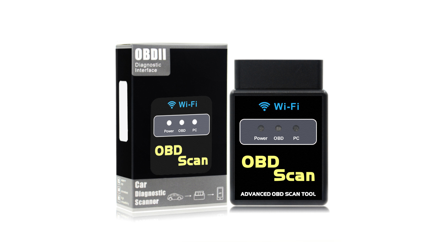 ELM327 WiFi OBD2 Car Diagnostic Scanner (V1.5, HH Chip, Low Power)