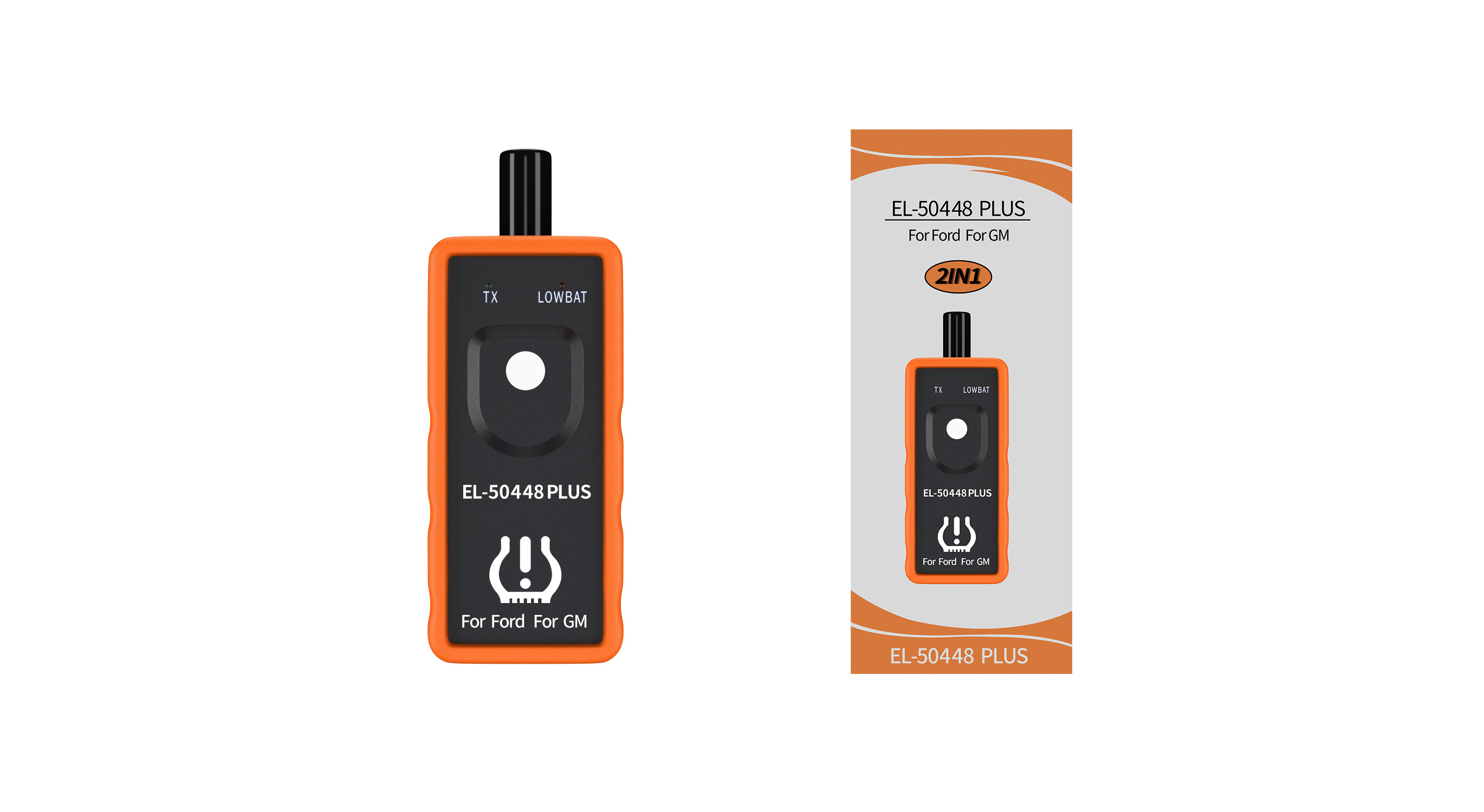 2-in-1 TPMS Reset Tool — EL-50448 & EL-50449 Ford / GM
