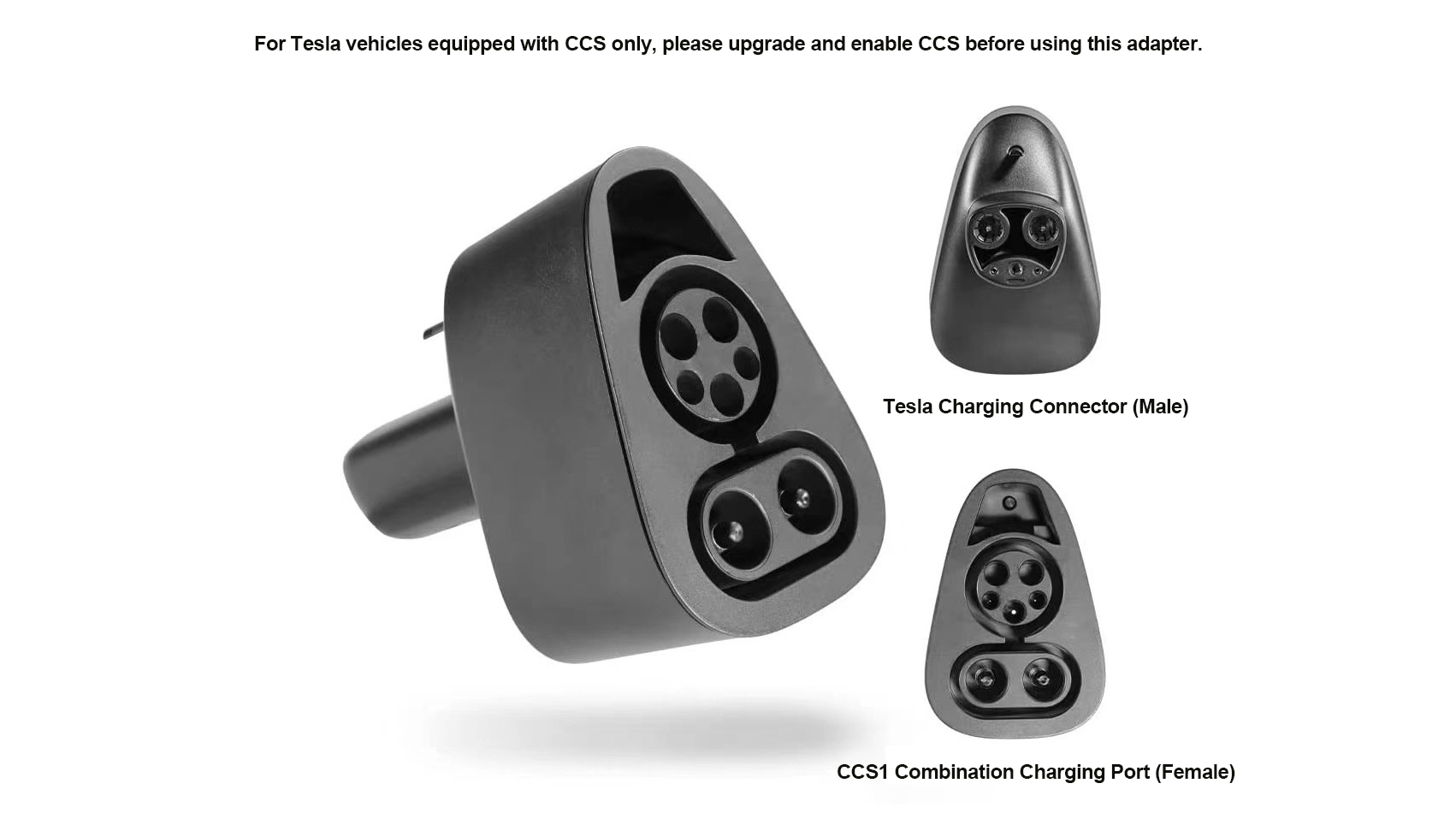 CCS1 to Tesla DC Fast Charge Adapter 250kW