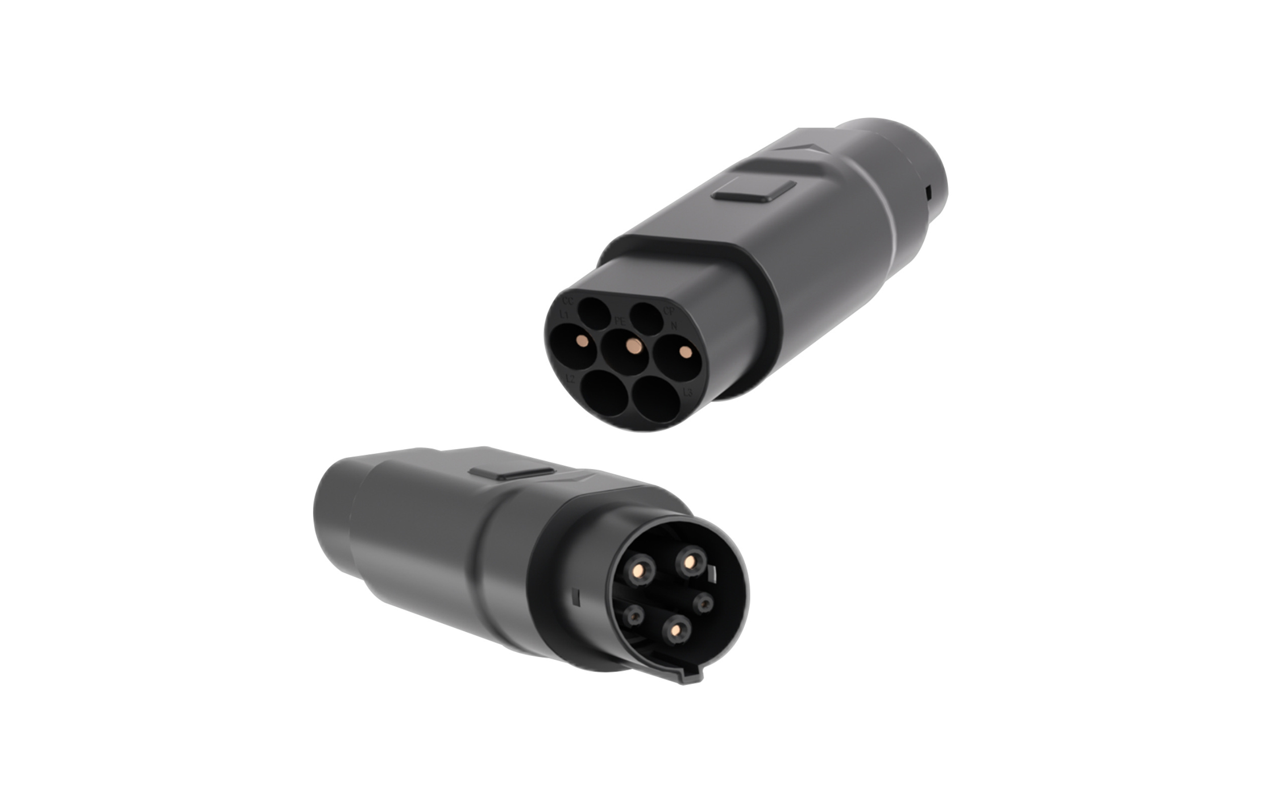 EV Charging Adapter — Type 2 to Type 1, Single-Phase 7.2kW