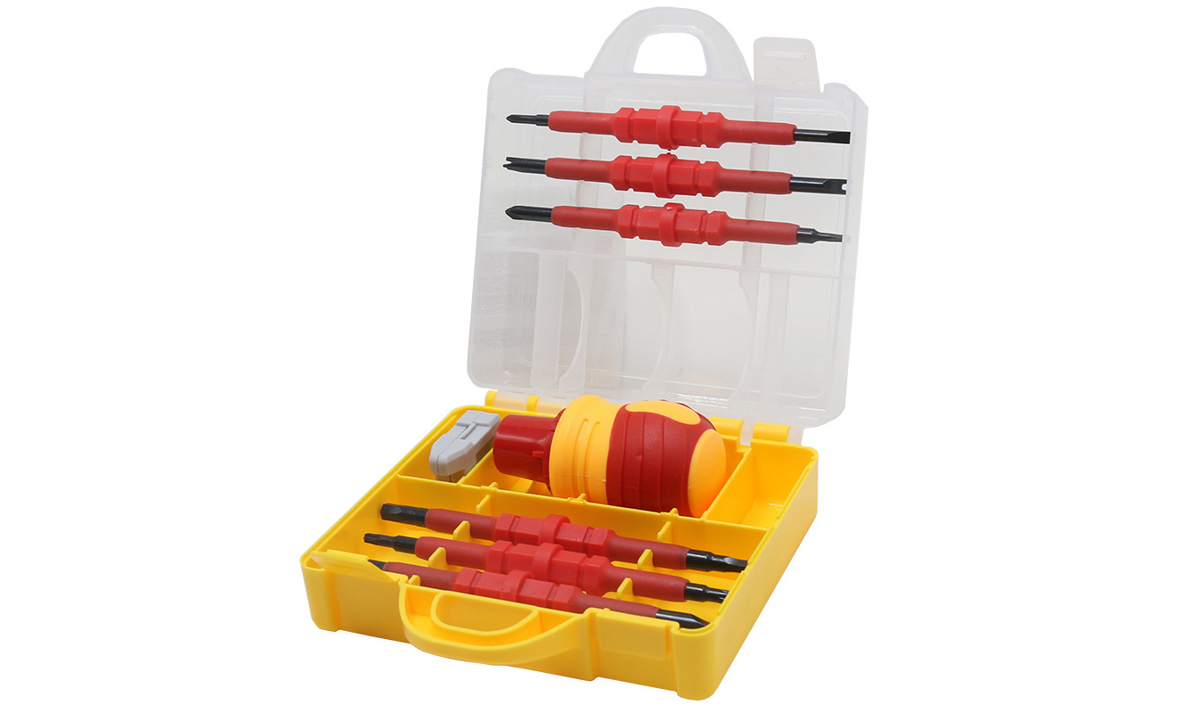 14-in-1 Insulated Ratchet Screwdriver Set