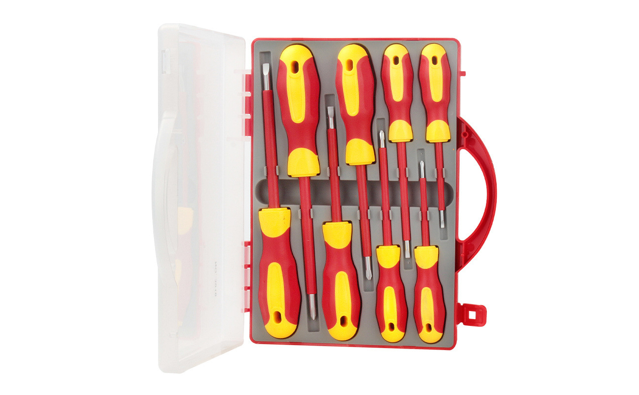 8-in-1 Heavy-Duty Insulated Screwdriver Set