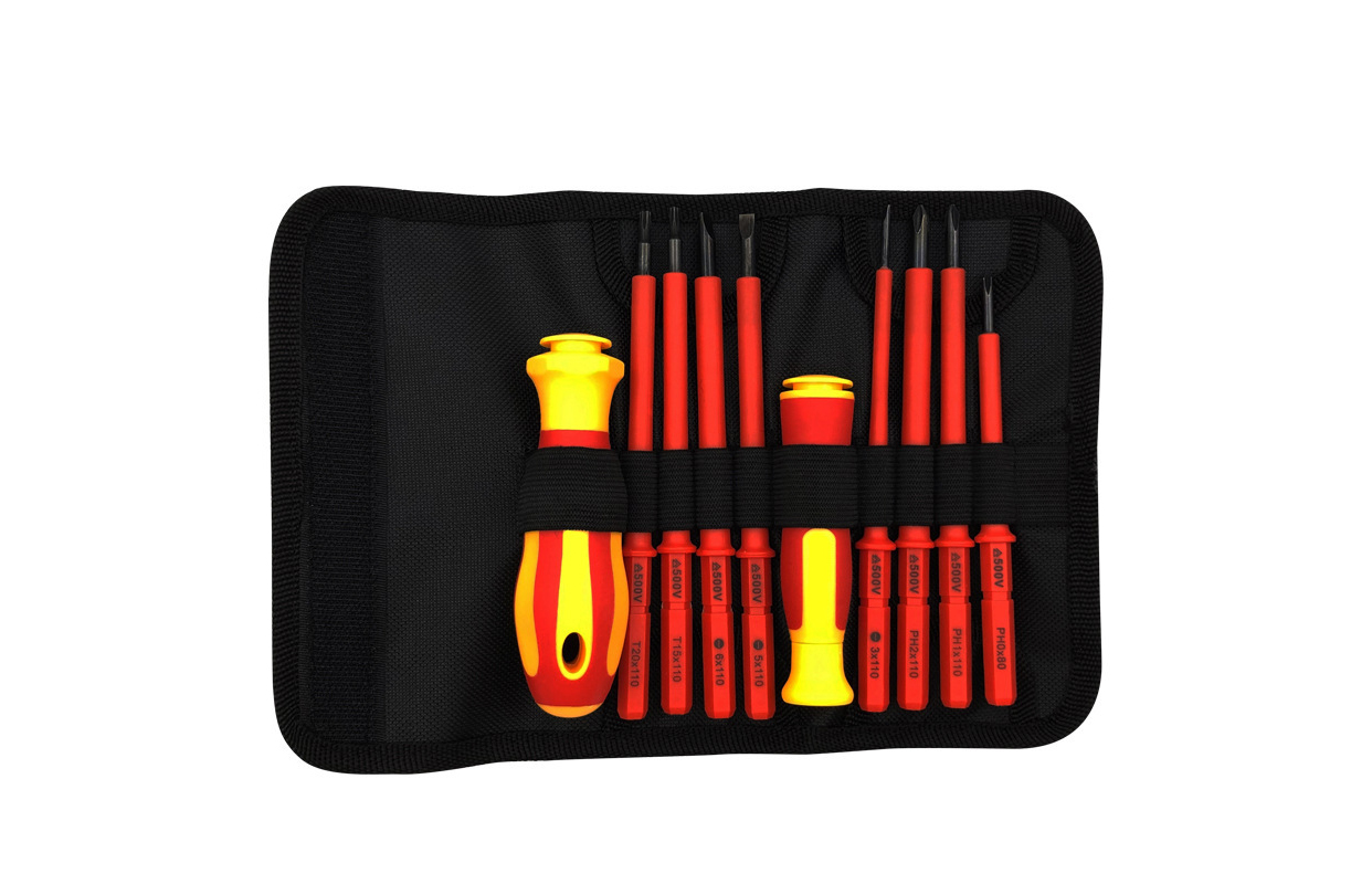 10-in-1 Insulated Screwdriver Set