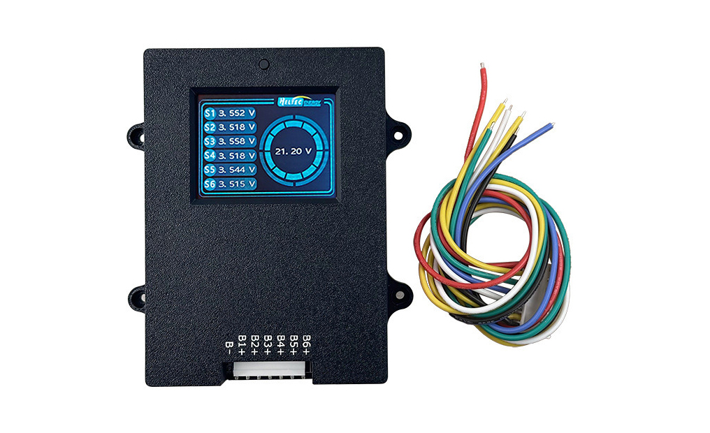 Heltec Active Balancer 4S / 6S / 8S — Voltage Display, NMC / LFP / LTO